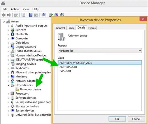 acpi ven_vpc&dev_2004 lenovo|How to Find Driver and Install for UNKNOWN DEVICE .